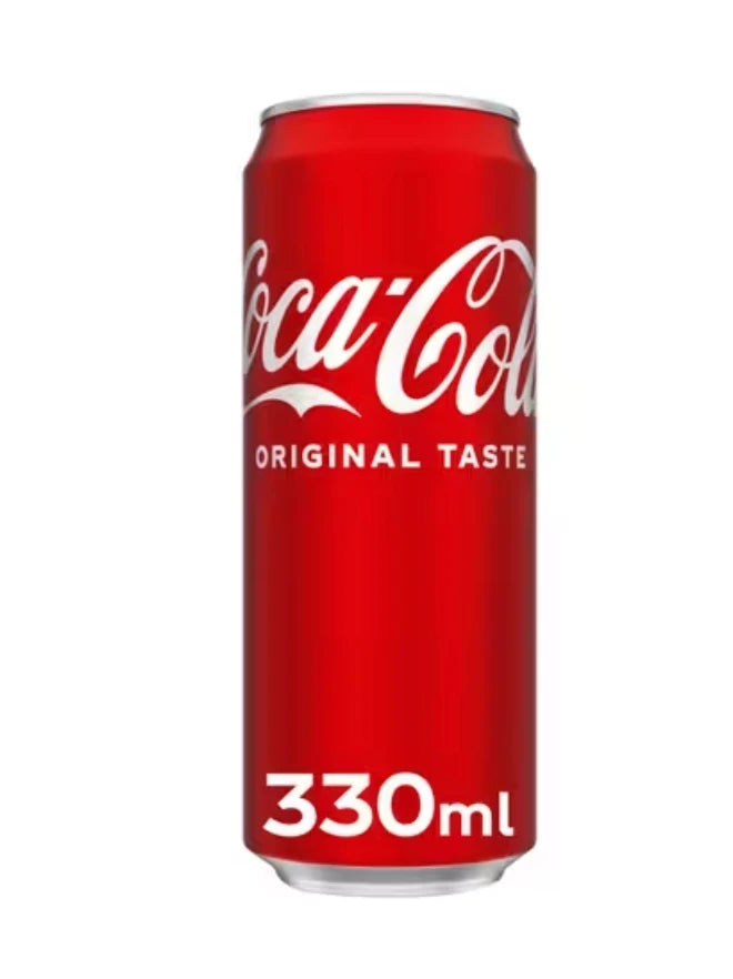 Coca Cola Carbonated Soft Drink Can 330 ml x 6 x 4