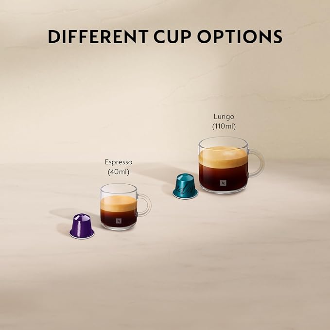 NESPRESSO INISSIA D40 220-240V 50/60 Hz 1150-1260W BLACK- Style: Inissia Black