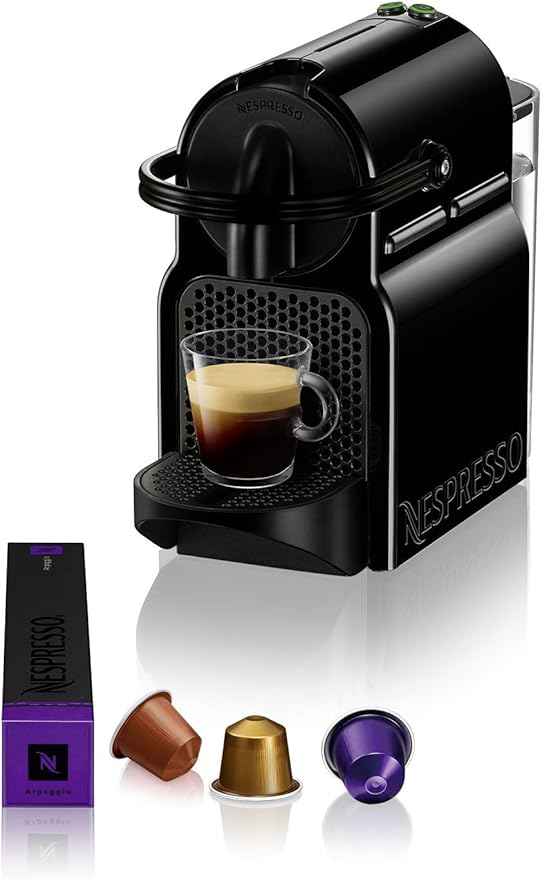 NESPRESSO INISSIA D40 220-240V 50/60 Hz 1150-1260W BLACK- Style: Inissia Black
