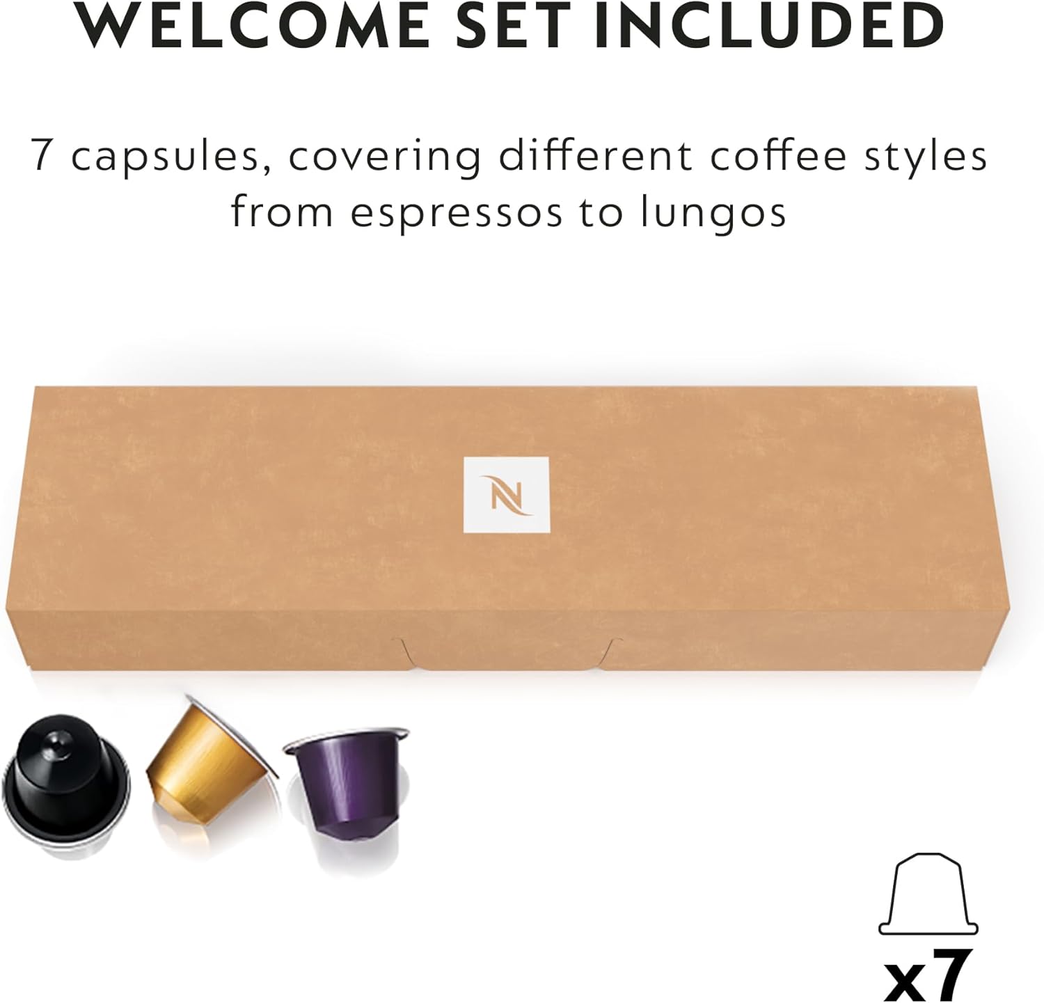 NESPRESSO INISSIA D40 220-240V 50/60 Hz 1150-1260W BLACK- Style: Inissia Black
