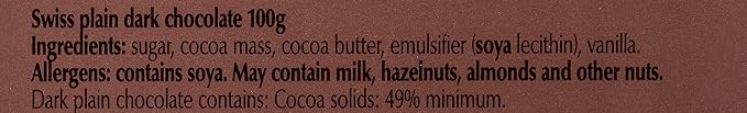 Lindt Swiss Classic Dark Chocolate - 100g