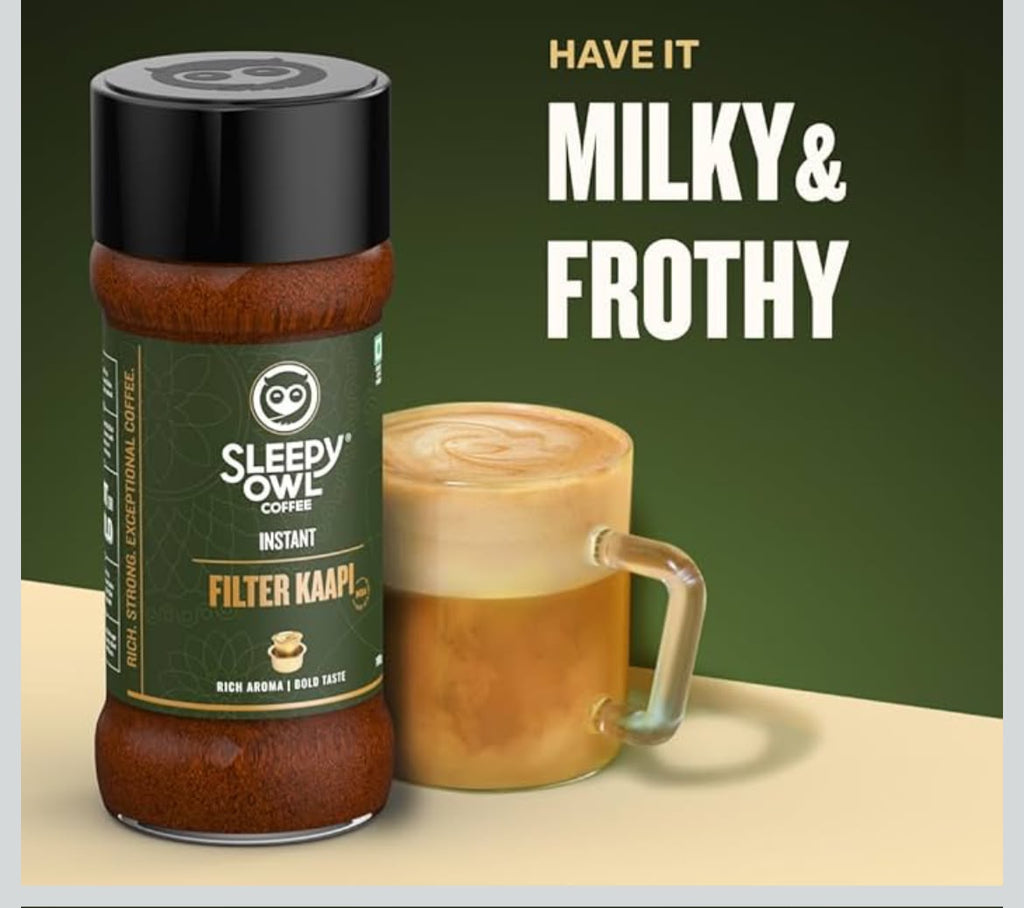 Sleepy Owl 100gm Filter Kaapi Premium Instant Coffee