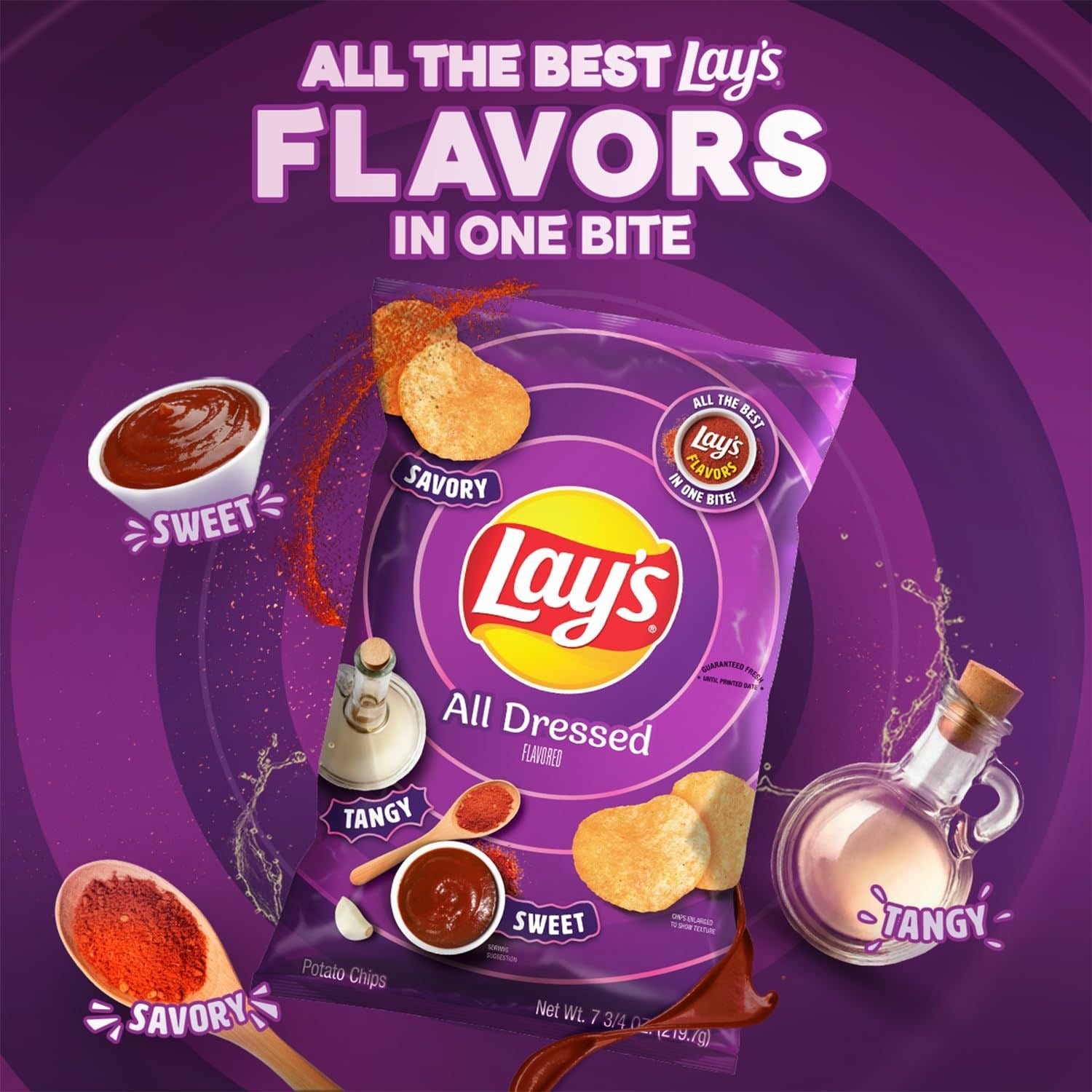 Lay's Potato Chips Variety Pack (Pack of 21)